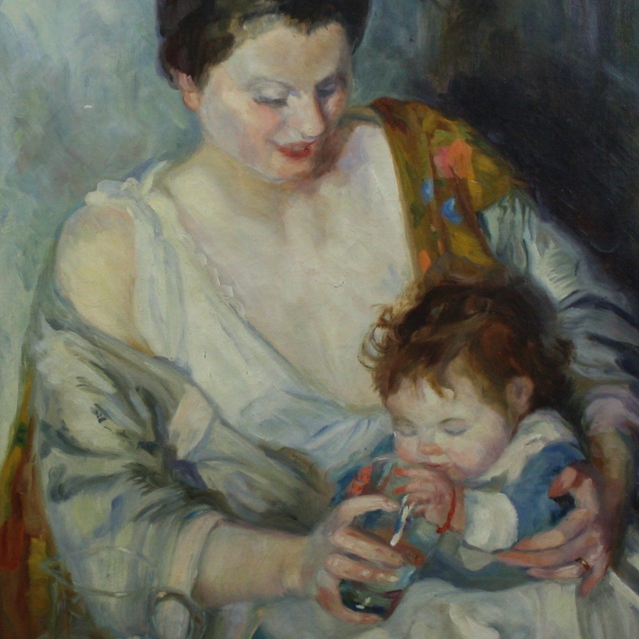 Mère et fillette