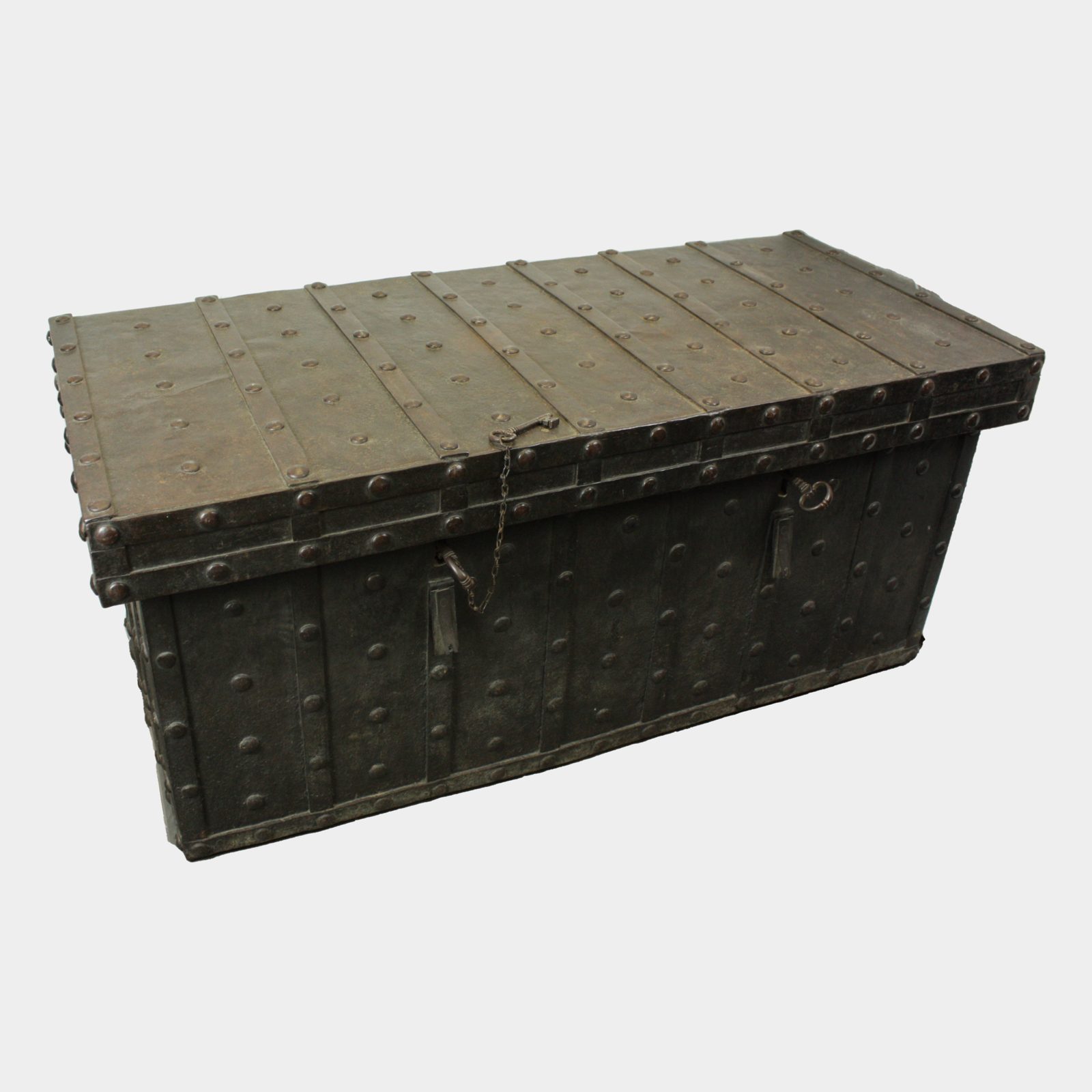 Large studded coffer